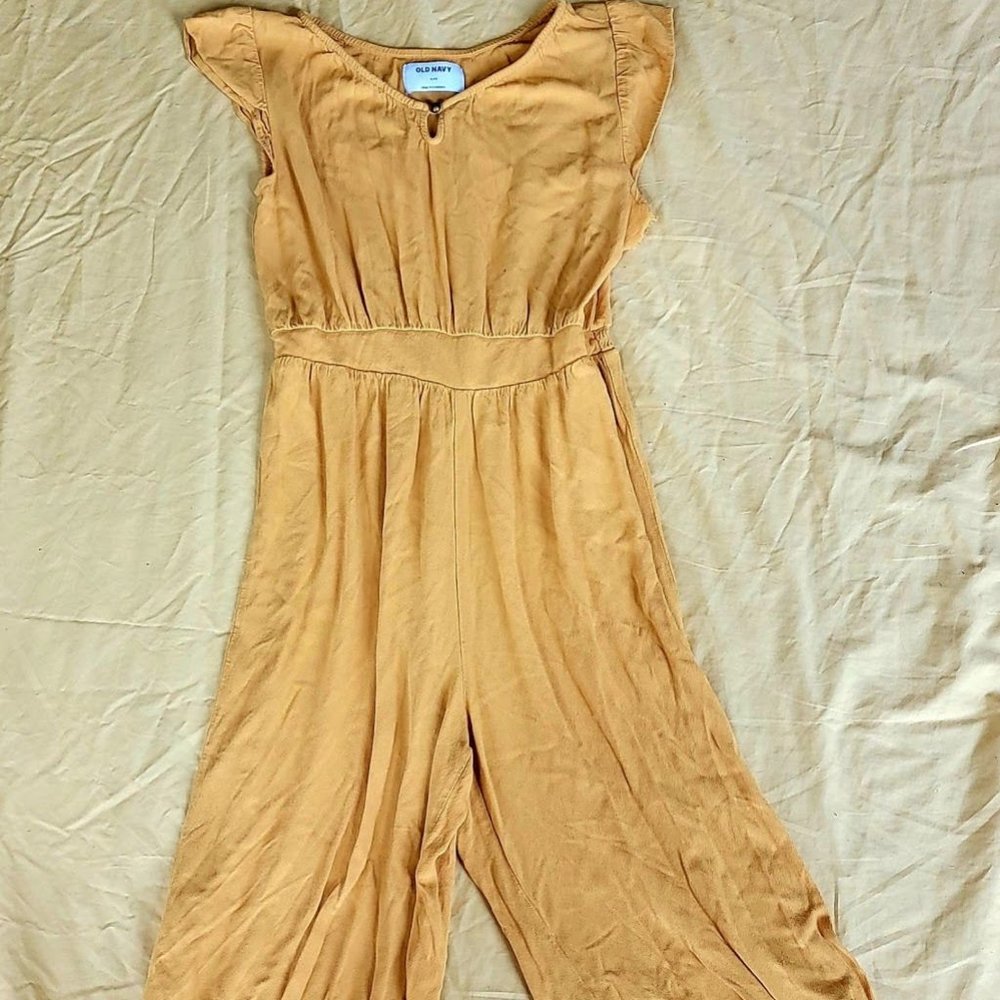 girls yellow romper